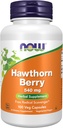 MAINTENANT Compléments alimentaires, Berry Hawthorn 540 mg, Récupérateur Radical libre*, Supplément à base de plantes, 100 gélules