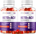(2 packs) Gommies Ultra Quick Keto ACV Perte de poids, Gommies Ultra Quick Keto ACV, Gommies UltraQuick Keto ACV, Gommies UltraQuick Keto Plus ACV Soutien, Gommies Ultra Quick Weight Loss pendant 2 mois