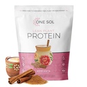 Une poudre de protéines à base de sol maigre, de pois et de riz brun, faible teneur en glucides, végétalien - sans gluten, lactose et soja - Pas d'ajout de sucre, non-OGM, nutrition propre, pas de ballonnement (Horchata)