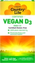 Pays Vie Vegan D3, 60 Comte