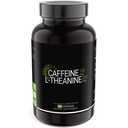 SYMNUTRITION Caféine 100mg, L-Theanine 200mg — 120 Nombre (V-Capsules) / 120 Serviettes: fabriquées dans un établissement agréé cGMP aux États-Unis; Vegan & Gluten Free