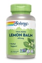 SOLARAY Baume de citron Aérial 475 mg - Calme mental sain, relaxation et soutien au repos - Aérial entier pour profil nutritif complet - Non-OGM, végétalien - 100 portions, 100 VegCaps