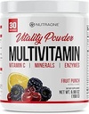 NutraOne Vitalité Vitamine Poudre en poudre Vitamine et supplément minéral (Fruit Punch - 30 portions)