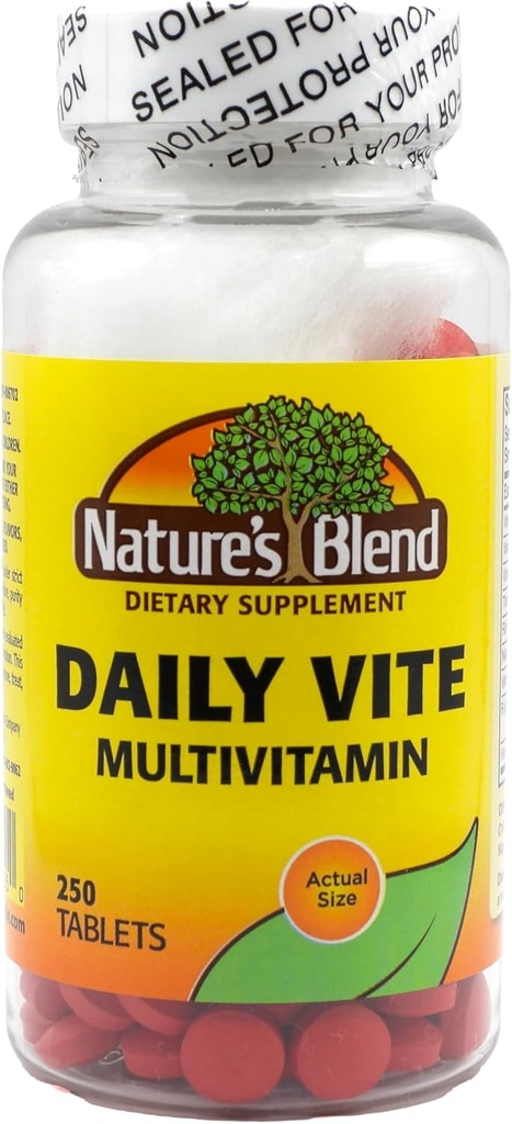 Nature's Blend Daily Vite 250 Tablets