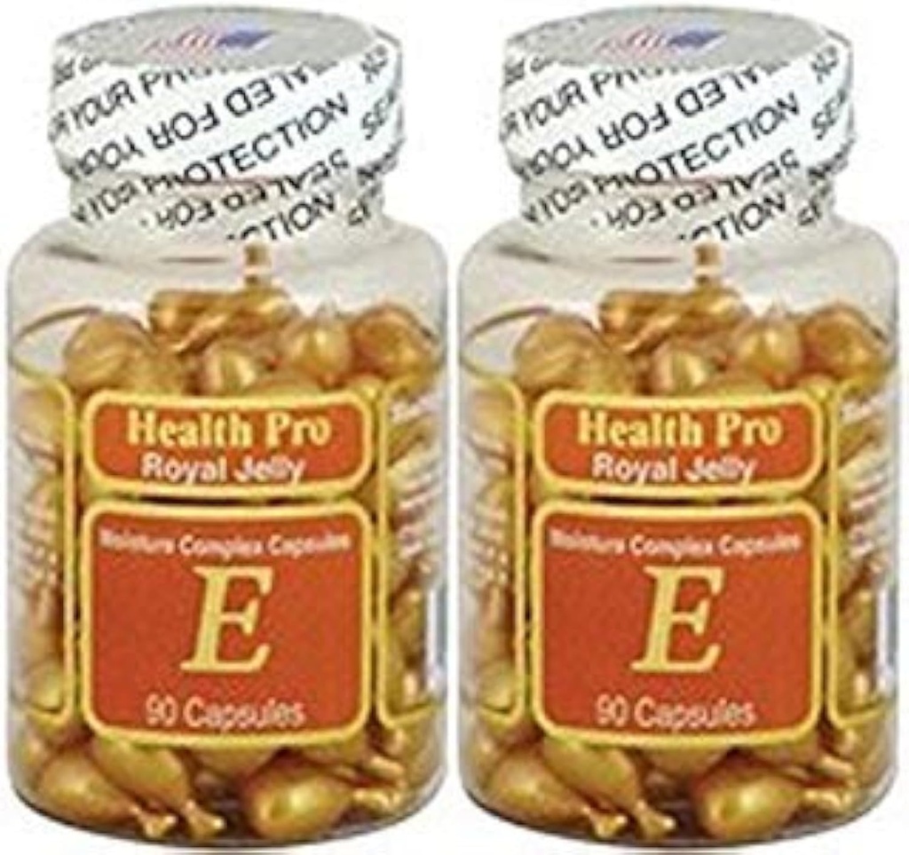 NU-Health Vitamin E Skin Oil Royal Jelly, 90 Softgels (Pack of 2)