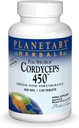 Herbals Planétaires Cordyceps 450 Plein spectre, tonique chinois pour l'endurance