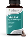 Visibili-T - Supplément de vitamine pour la santé oculaire et le soutien de la vision - Racine de carotte, Chromium, Bilberry, Ginkgo Biloba, Extrait de graines de raisin, Lycopène, Vitamine A, Lutéine et Zeaxanthin - 60 capsules