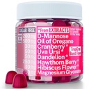 SHIZAM Vaginal Urinary Tract Levure Candida pH Support Sans sucre Gummies w Huile d'Origan Uva Ursi Cranberry D-Mannose Hawthorne Berry, Vaginal Probiotiques Suppositoires Nettoyez Alt