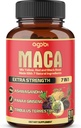 Capsules de racine de maca - soutient la santé naturelle - Énergie - Performance et supplément d'humeur - Flux sanguin amélioré 3-Mois