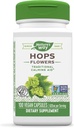 NatureS Way Hops Flowers - Aide au calmant traditionnel* - 620 mg Hops Flowers par portion de 2 capsules - Supplément à base de plantes - Vegan, sans gluten et sans lait - 100 capsules