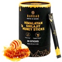 Pure Himalayan Shilajit Miel Sticks avec Safran – 30 comtes 75%+ Acid Fulvic, 85+ Trace Minerals.