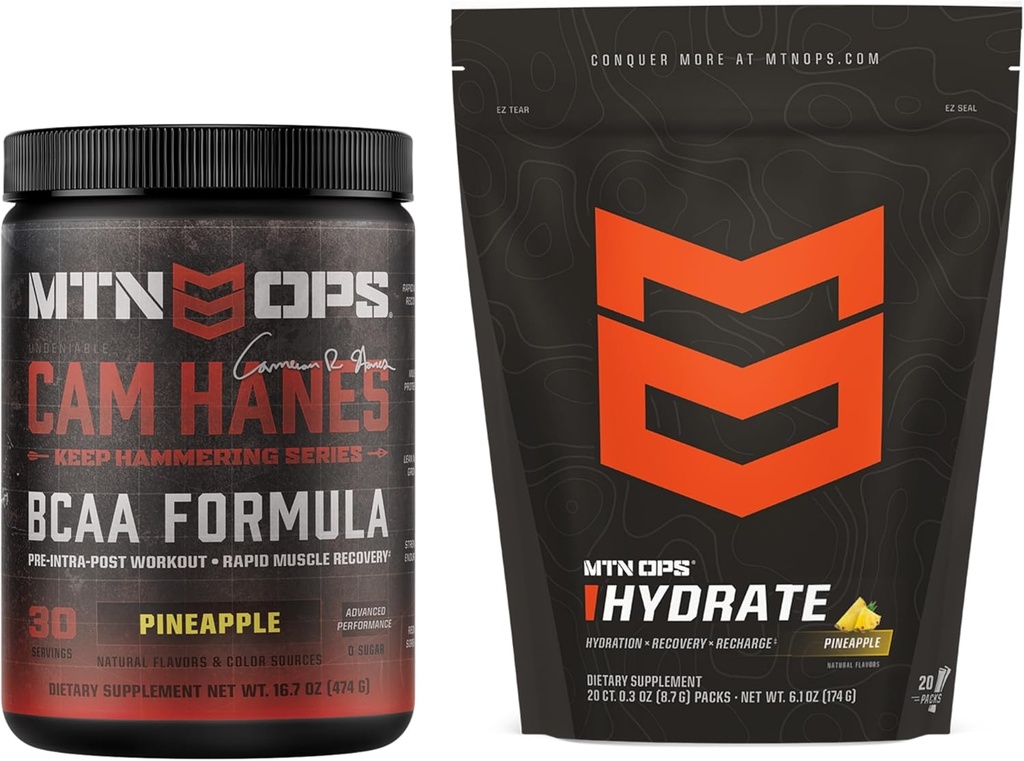 MTN OPS BCAA Pinceau d'ananas et d'ananas hydraté