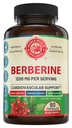 1200mg Berberine Herbal Health Capsules supportent la santé cardiaque et cardiovasculaire, aident à maintenir le cholestérol sain, le triglycéride, les niveaux de sucre dans le sang, soutient la digestion, stimule le métabolisme, 60 capsules