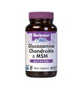 Bluebonnet Nutrition Glucosamine Chondritine et MSM, Glucosamine, os et santé articulaire*, non-OGM, sans gluten, sans soja, sans lait, 120 capsules végétales, 40 portions