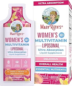 MaryRuth Organics Multivitamine pour les femmes 40.00 Femmes Multivitamine Liposomal.00 Supplément de soutien immunitaire.00 Suppléments d'énergie et aide au sommeil.