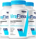 NutraRize (3 Pack ViraFlexx pour les hommes, Capsules Pro, Male Performance Support 500mg, Tout complément alimentaire naturel pour soutenir la santé globale, Vira Flexx Reviews (180 Capsules)