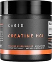 Kaged Creatine HCl Powder, Unflavored, Muscle Building and Recovery Supplement, Patented Formula, Highly Soluble Powder, 75 Servings