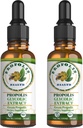Extrait de propolis verte liquide - Propolis brésilienne de l'abeille - Supplément de soutien immunitaire sans alcool - 60 jours d'approvisionnement - Immunité naturelle
