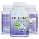 Zinc 50mg - Supplément de soutien à la santé du picolinate de zinc immunitaire 120 Capsules de légumes pour adultes et enfants Vitamine, suppléments de zinc pur à haute puissance bien absorbé - 50mg par portion