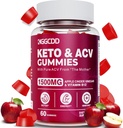 Gommies Keto ACV de poids avancé - L0ss-,- supplément de gommy Keto pour les femmes et les hommes, avec vinaigre de cidre de pomme de 1500MG et vitamine B12, végétalien et non-OGM, désintoxication et nettoyage, faible teneur en glucides, compte 60