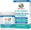 MaryRuth Organics 3-en-1 Probiotiques de gaz et de blotsure pour une fonction digestive normale.Probiotiques pour les femmes et les hommes.Prébiotiques et postbiotiques.