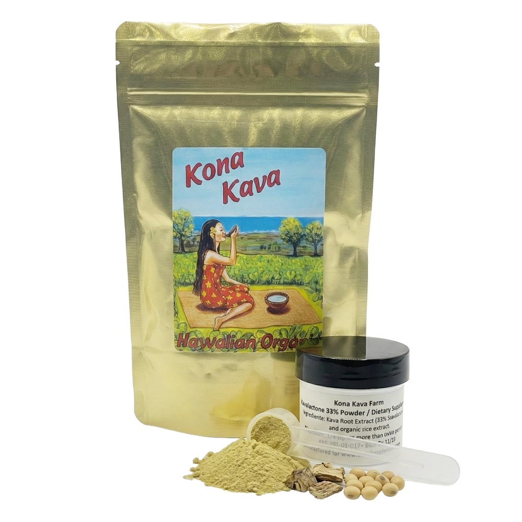 33% Kavalactone Kava Kava Extract Poudre (0,5 oz)