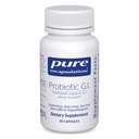 Encapsulations pures Probiotique G.I. - Probiotique stable pour la santé intestinale et le soutien gastro-intestinal - avec Lactobacillus & Bifidobacterium - 30 capsules