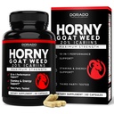 Wead Horny Goat pour les hommes et les femmes - [20% Icariins Max Strength] - Stimina, Endurance, Circulation, Joint & Back Support - Maca Root, Ginseng, Yohimbine, Tribulus, L-Arginine - USA Made - 60 Comte