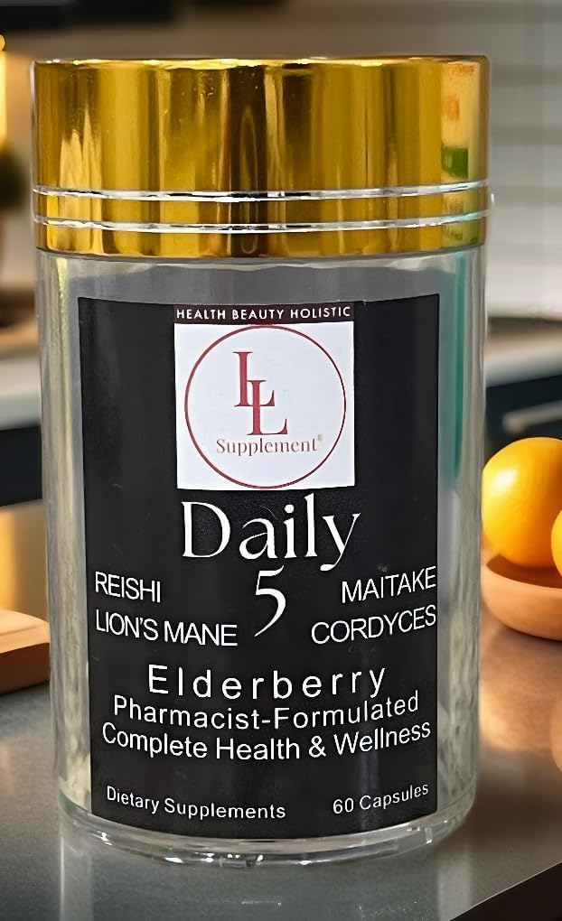 Daily 5 avec tous les usages Antioxydants Complément diététique Le supplément LL complexe de musculation du pharmacien