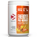 Dymatize Energyze poudre de pré-entraînement pour les hommes et les femmes, pêche Mango, 150mg caféine, 5g BCAAs, mélange de performance de L-Theanine, L-Tyrosine, L-Citrulline, Pas de sucre (30 portions)