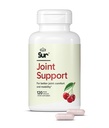 Sur Joint Support FruiteX-B Tart Cerise Capsules - Vegan Fast-Acting Relief for Better Joint Comfort and Mobility - Cerise et fructoborate de calcium, récupération musculaire (120 capsules)