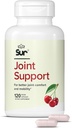 Sur Joint Support FruiteX-B Tart Cerise Capsules - Vegan Fast-Acting Relief for Better Joint Comfort and Mobility - Cerise et fructoborate de calcium, récupération musculaire (120 capsules)