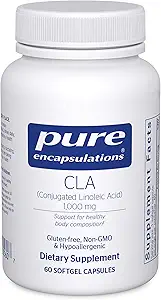 Encapsulations pures CLA (acide linoléique conjugué) 1000 mg