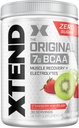 Scivation Xtend BCAA Poudre, Acides aminés à chaîne ramifiée, BCAAs, Kiwi fraise, 30 portions