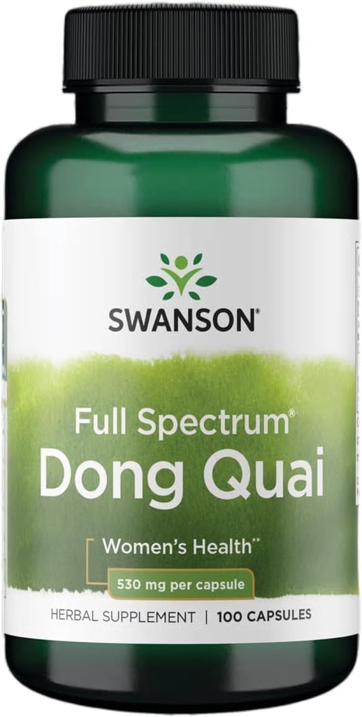 Swanson Dong Quai 530 Milligrammes 100 Capsules