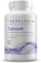 Theralogix Theravir Supplément de soutien immunitaire - Approvisionnement de 90 jours - Supplément de soutien immunitaire pour les femmes et les hommes - Comprend Vitamine D3, Vitamine C, Zinc, Quercetin et Melatonine - Certifié NSF - 180 capsules