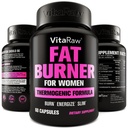 Pills de perte de poids pour les femmes, pilules de régime pour les femmes, les meilleurs brûleurs de graisse pour les femmes, Ce brûleur de graisse thermogénique est un suppresseur d'appétit naturel et de métabolisme Booster supplément, aide à réduire la graisse Belly