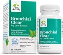 Terry naturellement Bronchial clair - 90 comprimés - Supplément de soutien de la fonction respiratoire pulmonaire et supérieure apaisante, non somnolent, non-jaunâtre - non-OGM, sans gluten - 90 portions