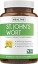 St John's Wort Capsules - Powerful & Potent Saint John's Wort Extract & Whole Herb Complex Standardisé à 900mcg Hypericine pour équilibrer le soutien quotidien de l'humeur - Vegan Non-OGM & Lab Vérifié (60 capsules)