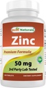 Meilleur supplément de zinc naturel comme gluconate de zinc 50mg 240 comprimés - Immuni Support