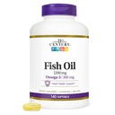 Huile de poisson du 21e siècle 1200 mg Softgels, 140 Compte