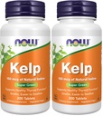 Suppléments, Kelp 150 mcg d'iode naturelle, Comprimé plus facile à avaler, Super vert, 200 comprimés (paquet de 2)