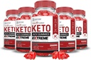 Laboratoires justifiés (5 Pack Tummy Keto ACV Gummies Extreme 2000MG Trim Tummy Keto Gummies vinaigre de cidre de pomme formulé avec du jus de betterave de grenade en poudre B12 Vegan Non OGM 300 Gummys