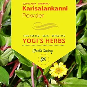 YOGIS HERBS Yogis Herbes Karisalankanni poudre (Eclipsta Alba/False Daisy) 1 Lb frais et pur 1 livre (paquet de 1)