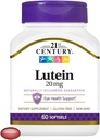 21st Century Lutein, 20 mg, 60 Softgels