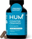 HUM Counter Cravings Suppléments de chrome avec L Theanine, Extrait d'algues et Forskolin pour aider à soutenir l'appétit, les cravings et les routines, sans gluten, sans caféine formule, 60 capsules végétaliennes