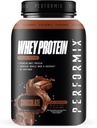 PERFORMIX - Mélange isolat de protéines de lactosérum - 24g de protéines - 5,4g de BCAA - 110 calories - Construction musculaire et récupération après entraînement - 100% poudre de protéines de lactosérum - 1,98 lb - 30 portions - chocolat