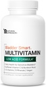 Low-Acid Multivitamin for Sensitive Bladders | 12 Vitamins & 9 Minerals | Buffered Vitamin C & Burdock Root | USA Manufactured | 60 Capsules