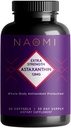 NAOMI Extra Strength Breveted Astaxanthin 12mg Supplément de l'algue de l'Alaska - Soutien naturel pour la santé de la peau et des yeux, Soutien conjoint - Non-OGM, sans gluten, 30 Softgels - 1 mois d'approvisionnement