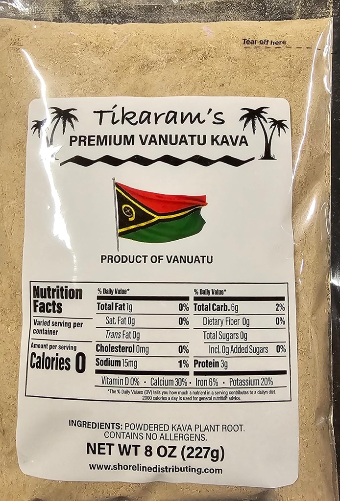 Kava Kava - Premium Vanuatu Kava 1/2 livre (8oz) - marché de gros de Fidji